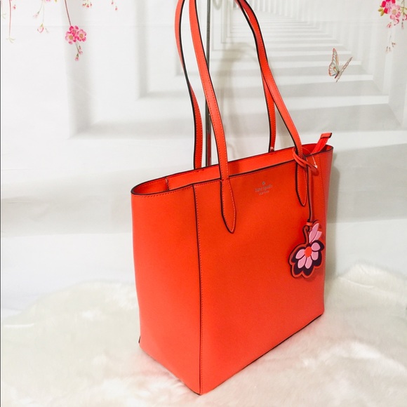 NWT Kate Spade Dana Large tamarillo Tote Bag - Picture 3 of 12